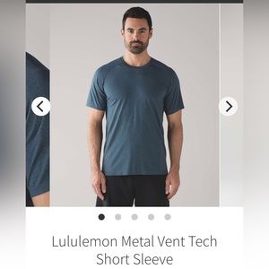 Lululemon Metal Vent Short Sleeve